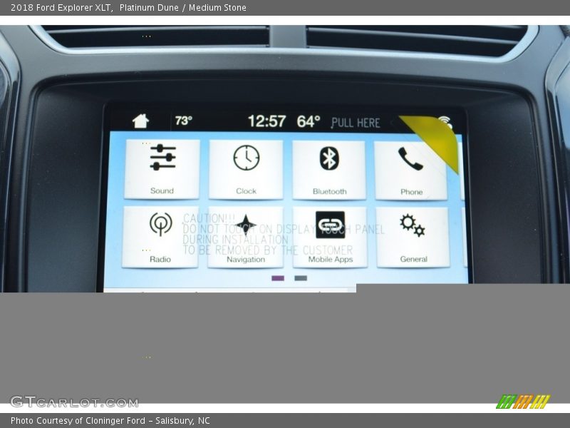 Platinum Dune / Medium Stone 2018 Ford Explorer XLT