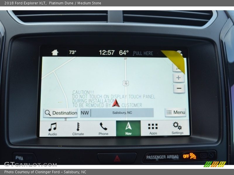 Platinum Dune / Medium Stone 2018 Ford Explorer XLT