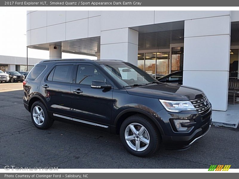 Smoked Quartz / Sport Appearance Dark Earth Gray 2017 Ford Explorer XLT