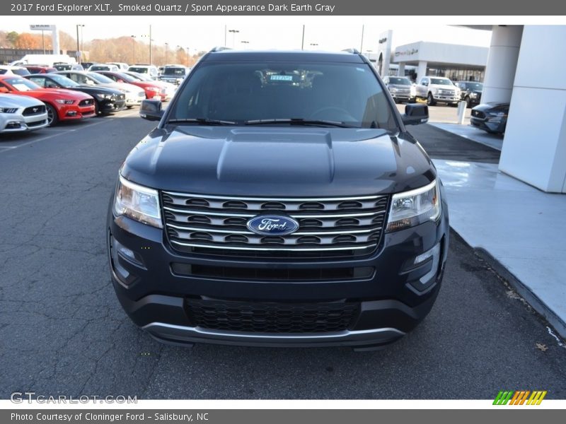 Smoked Quartz / Sport Appearance Dark Earth Gray 2017 Ford Explorer XLT