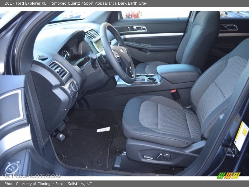 Smoked Quartz / Sport Appearance Dark Earth Gray 2017 Ford Explorer XLT