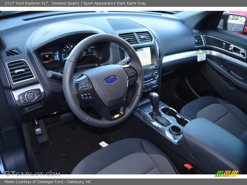 Smoked Quartz / Sport Appearance Dark Earth Gray 2017 Ford Explorer XLT