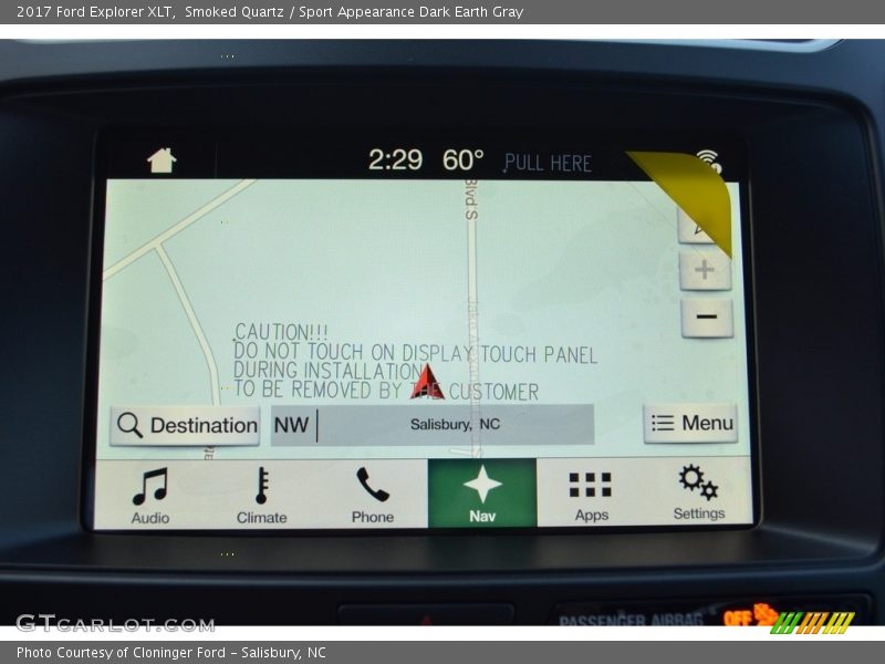 Smoked Quartz / Sport Appearance Dark Earth Gray 2017 Ford Explorer XLT