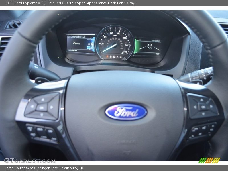Smoked Quartz / Sport Appearance Dark Earth Gray 2017 Ford Explorer XLT