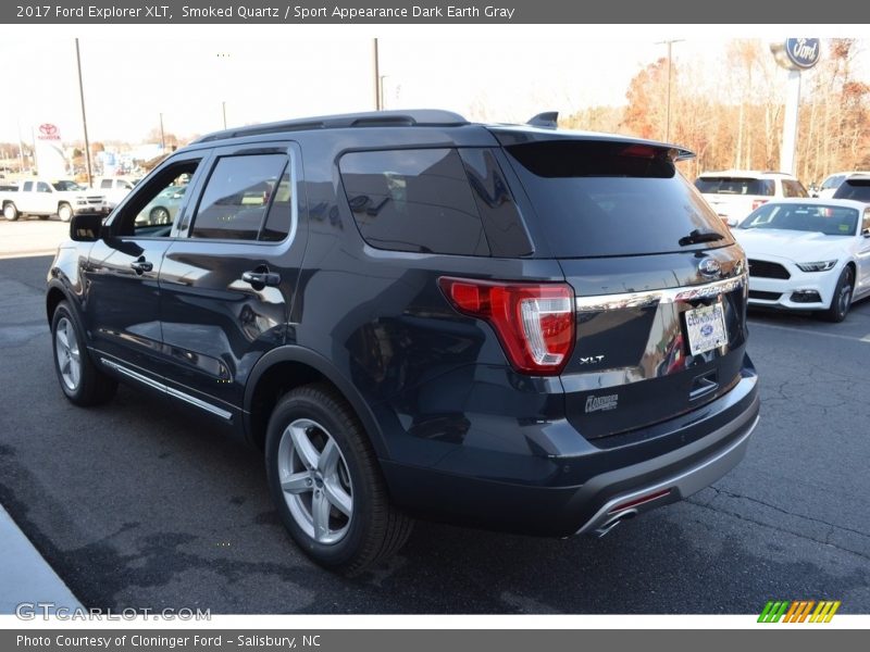 Smoked Quartz / Sport Appearance Dark Earth Gray 2017 Ford Explorer XLT