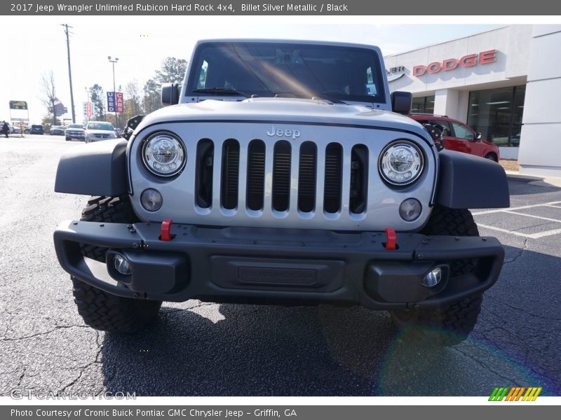 Billet Silver Metallic / Black 2017 Jeep Wrangler Unlimited Rubicon Hard Rock 4x4