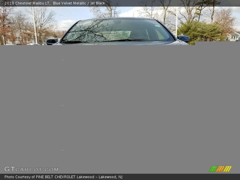 Blue Velvet Metallic / Jet Black 2018 Chevrolet Malibu LT
