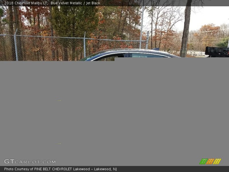 Blue Velvet Metallic / Jet Black 2018 Chevrolet Malibu LT