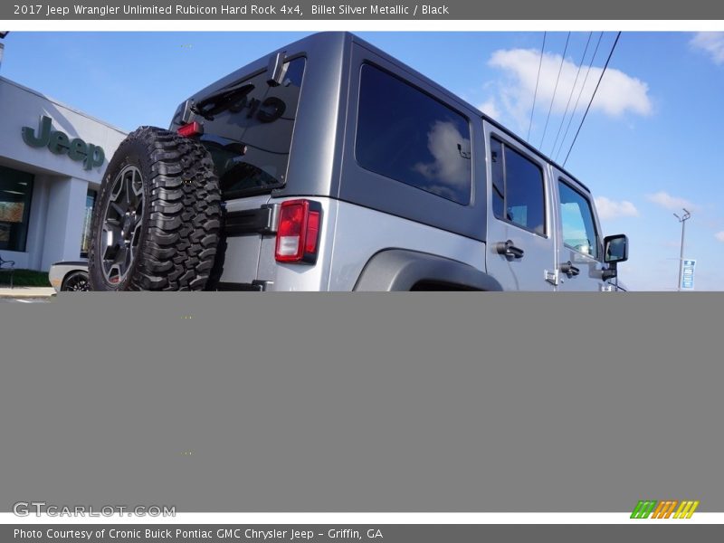 Billet Silver Metallic / Black 2017 Jeep Wrangler Unlimited Rubicon Hard Rock 4x4