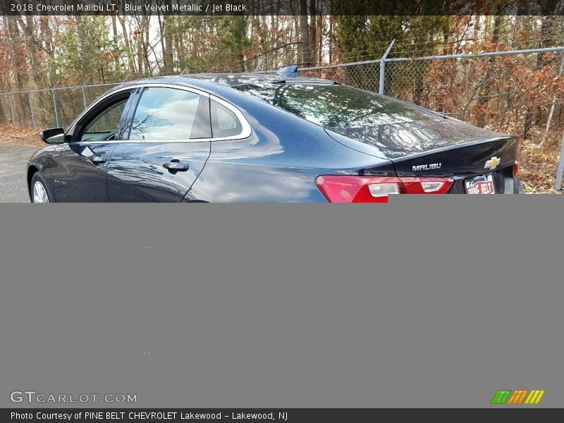 Blue Velvet Metallic / Jet Black 2018 Chevrolet Malibu LT
