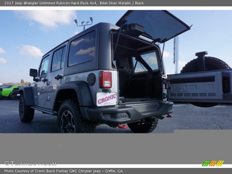 Billet Silver Metallic / Black 2017 Jeep Wrangler Unlimited Rubicon Hard Rock 4x4