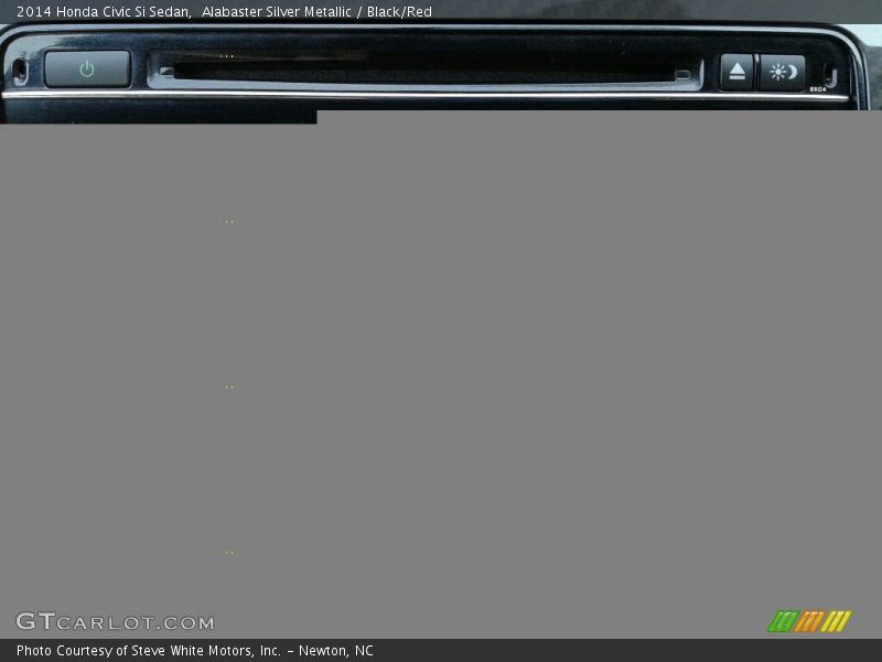 Alabaster Silver Metallic / Black/Red 2014 Honda Civic Si Sedan