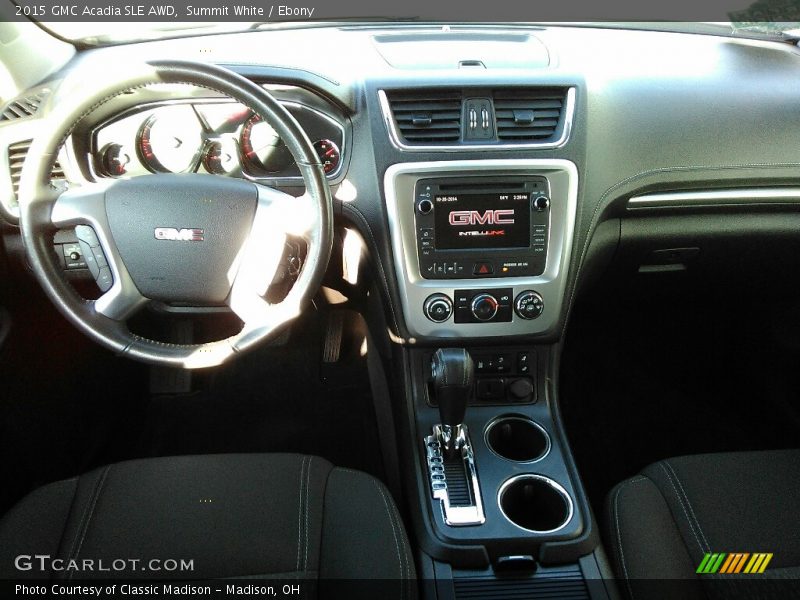 Summit White / Ebony 2015 GMC Acadia SLE AWD