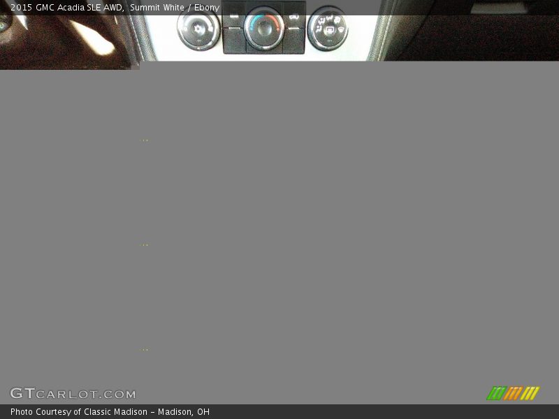 Summit White / Ebony 2015 GMC Acadia SLE AWD