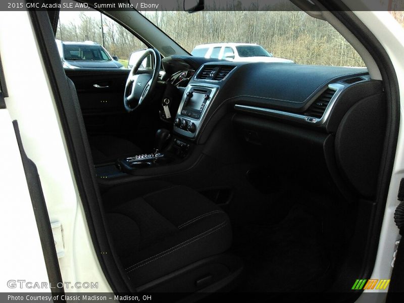 Summit White / Ebony 2015 GMC Acadia SLE AWD
