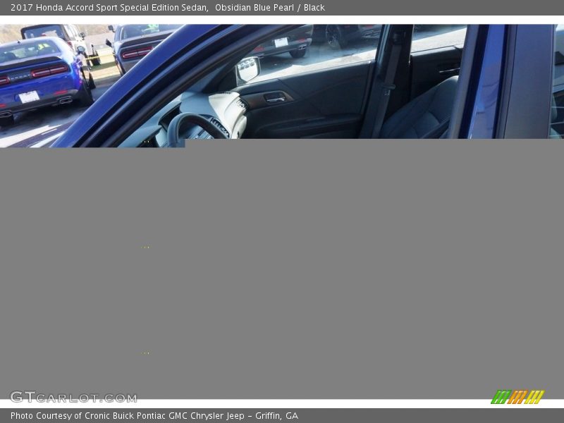 Obsidian Blue Pearl / Black 2017 Honda Accord Sport Special Edition Sedan
