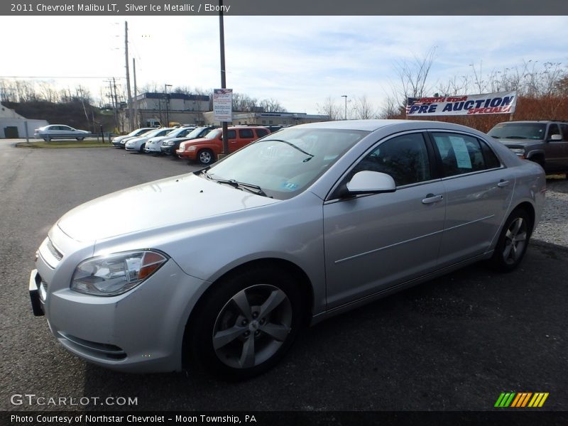 Silver Ice Metallic / Ebony 2011 Chevrolet Malibu LT