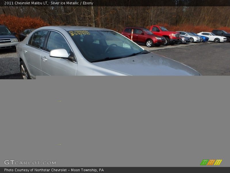 Silver Ice Metallic / Ebony 2011 Chevrolet Malibu LT