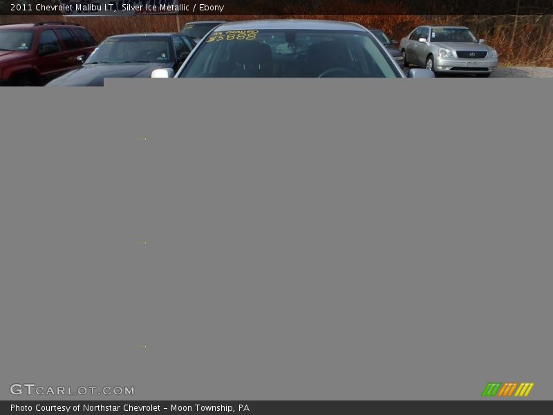 Silver Ice Metallic / Ebony 2011 Chevrolet Malibu LT