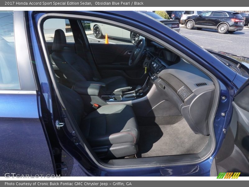 Obsidian Blue Pearl / Black 2017 Honda Accord Sport Special Edition Sedan