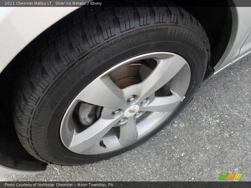 Silver Ice Metallic / Ebony 2011 Chevrolet Malibu LT