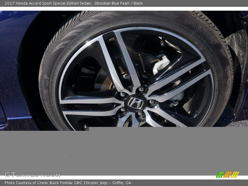 Obsidian Blue Pearl / Black 2017 Honda Accord Sport Special Edition Sedan