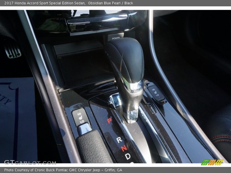 Obsidian Blue Pearl / Black 2017 Honda Accord Sport Special Edition Sedan