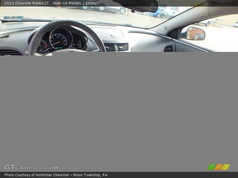 Silver Ice Metallic / Ebony 2011 Chevrolet Malibu LT
