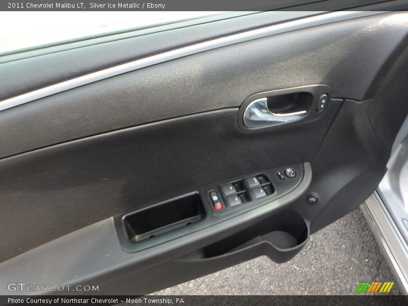 Silver Ice Metallic / Ebony 2011 Chevrolet Malibu LT