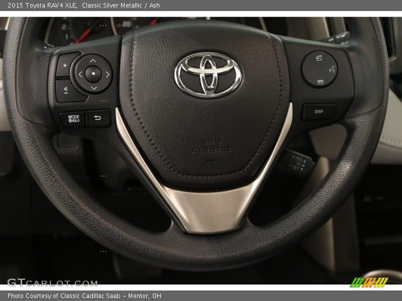 Classic Silver Metallic / Ash 2015 Toyota RAV4 XLE