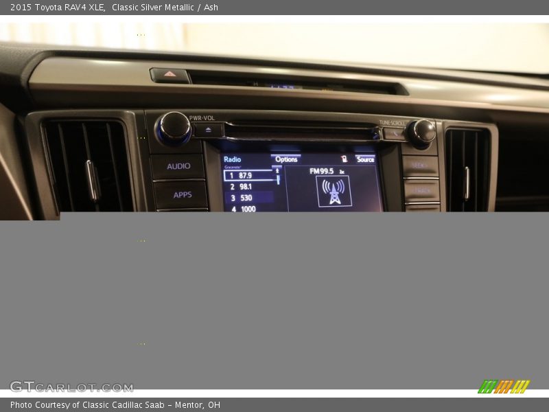Classic Silver Metallic / Ash 2015 Toyota RAV4 XLE
