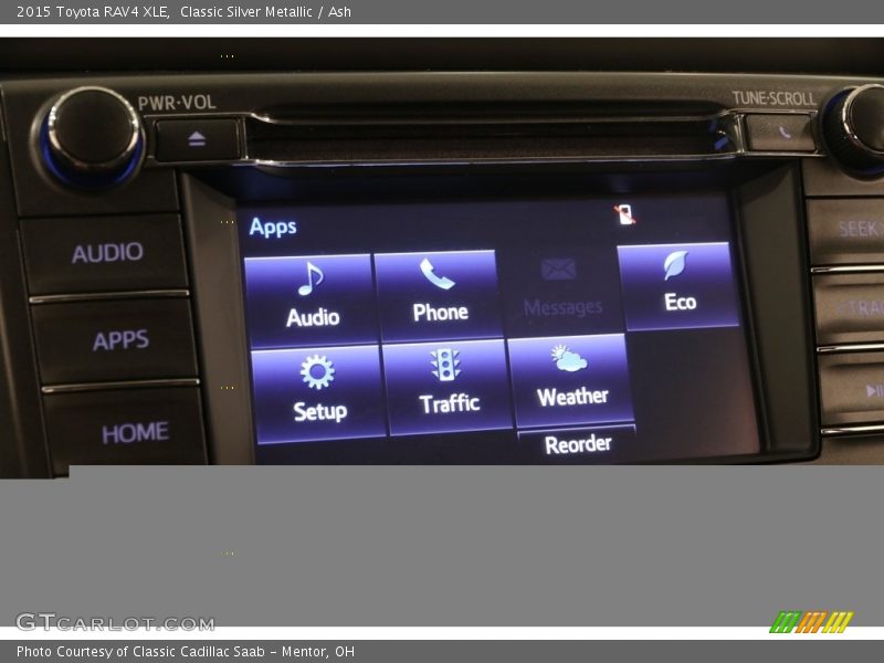 Classic Silver Metallic / Ash 2015 Toyota RAV4 XLE