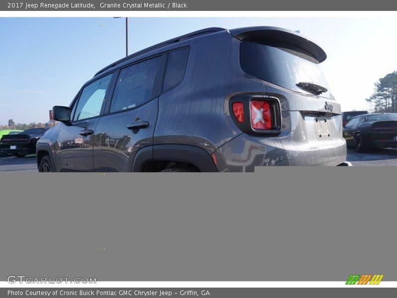 Granite Crystal Metallic / Black 2017 Jeep Renegade Latitude