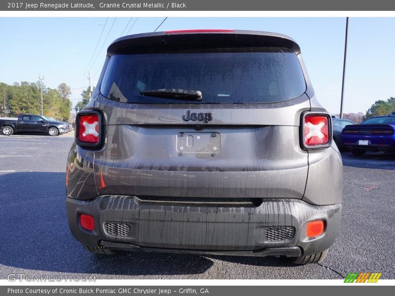 Granite Crystal Metallic / Black 2017 Jeep Renegade Latitude