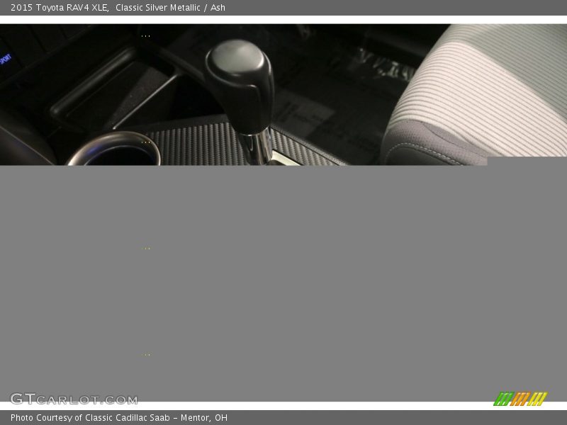 Classic Silver Metallic / Ash 2015 Toyota RAV4 XLE
