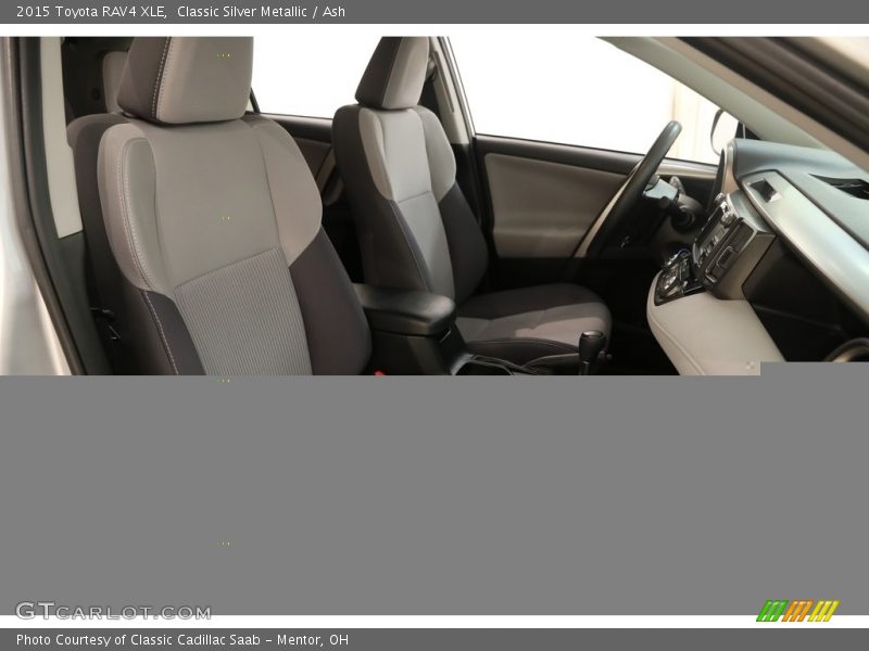 Classic Silver Metallic / Ash 2015 Toyota RAV4 XLE