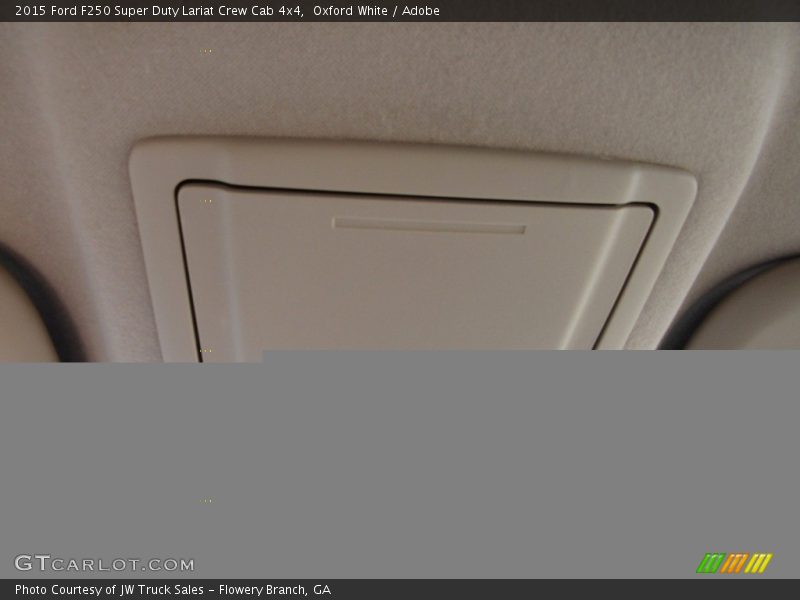 Oxford White / Adobe 2015 Ford F250 Super Duty Lariat Crew Cab 4x4