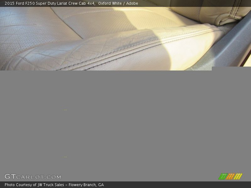 Oxford White / Adobe 2015 Ford F250 Super Duty Lariat Crew Cab 4x4