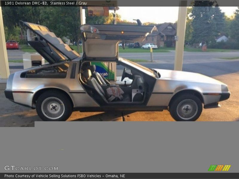 Stainless Steel / Gray 1981 Delorean DMC-12