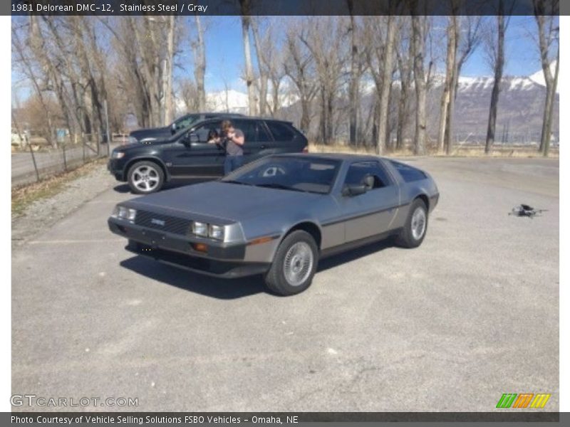 Stainless Steel / Gray 1981 Delorean DMC-12