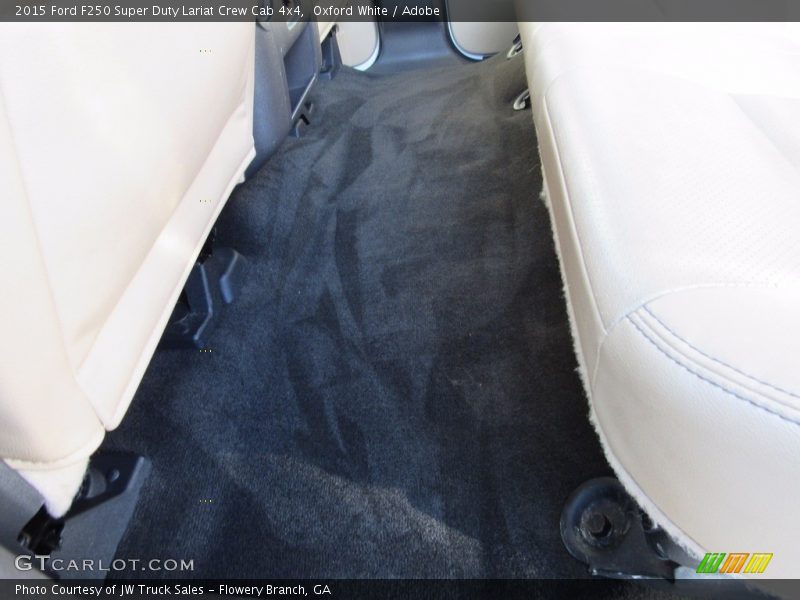 Oxford White / Adobe 2015 Ford F250 Super Duty Lariat Crew Cab 4x4