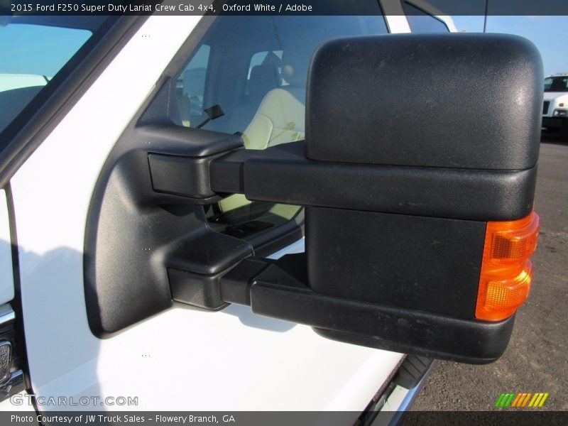 Oxford White / Adobe 2015 Ford F250 Super Duty Lariat Crew Cab 4x4