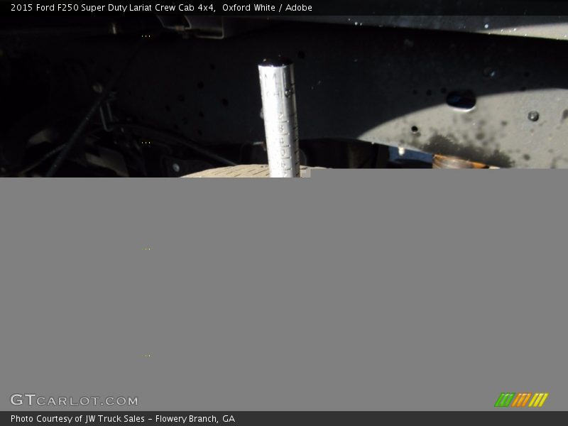 Oxford White / Adobe 2015 Ford F250 Super Duty Lariat Crew Cab 4x4
