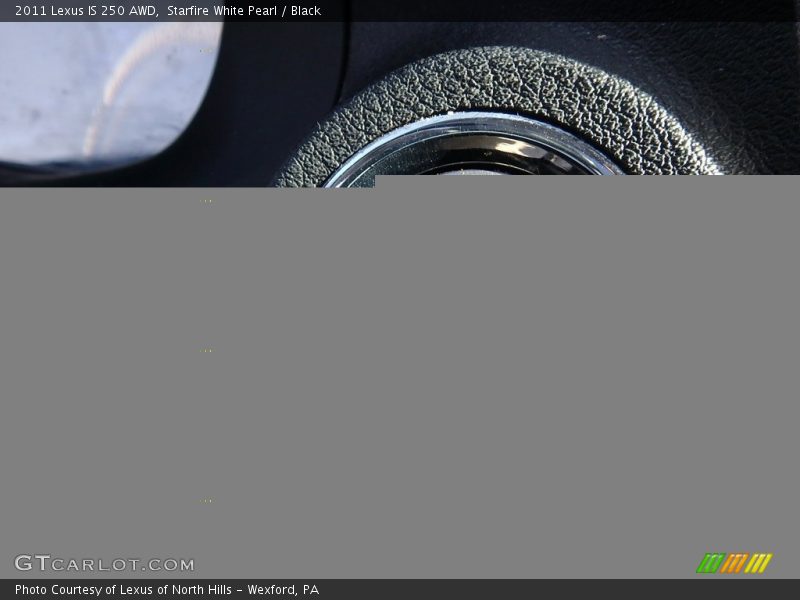 Starfire White Pearl / Black 2011 Lexus IS 250 AWD
