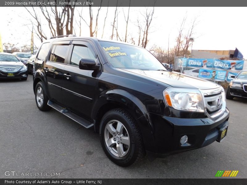 Formal Black / Blue 2009 Honda Pilot EX-L 4WD