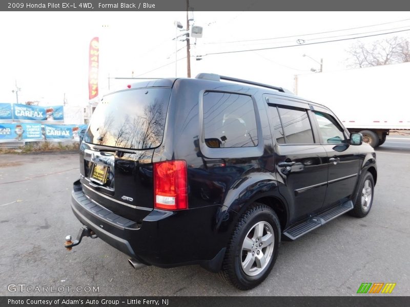 Formal Black / Blue 2009 Honda Pilot EX-L 4WD