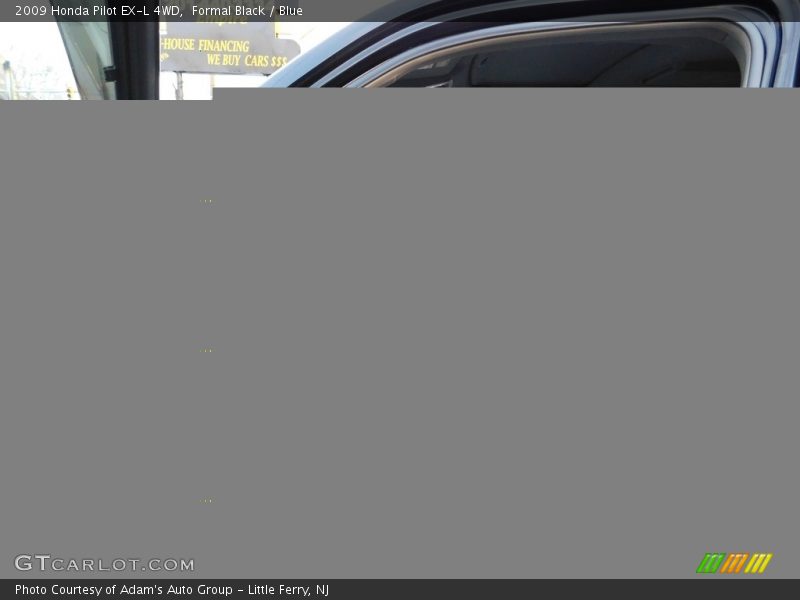 Formal Black / Blue 2009 Honda Pilot EX-L 4WD