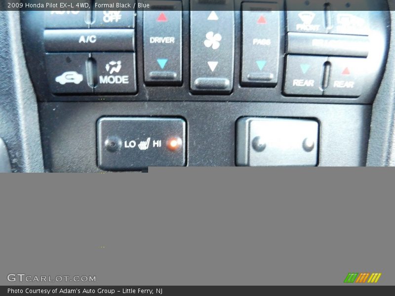 Formal Black / Blue 2009 Honda Pilot EX-L 4WD