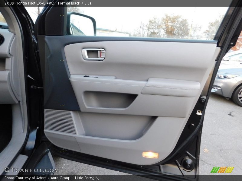 Formal Black / Blue 2009 Honda Pilot EX-L 4WD