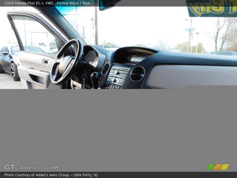 Formal Black / Blue 2009 Honda Pilot EX-L 4WD